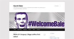 Desktop Screenshot of gareth-bale.com